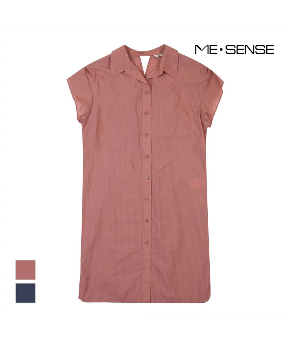 미센스(MESENSE) 심플카라 벨티드원피스_MB15OPP104A