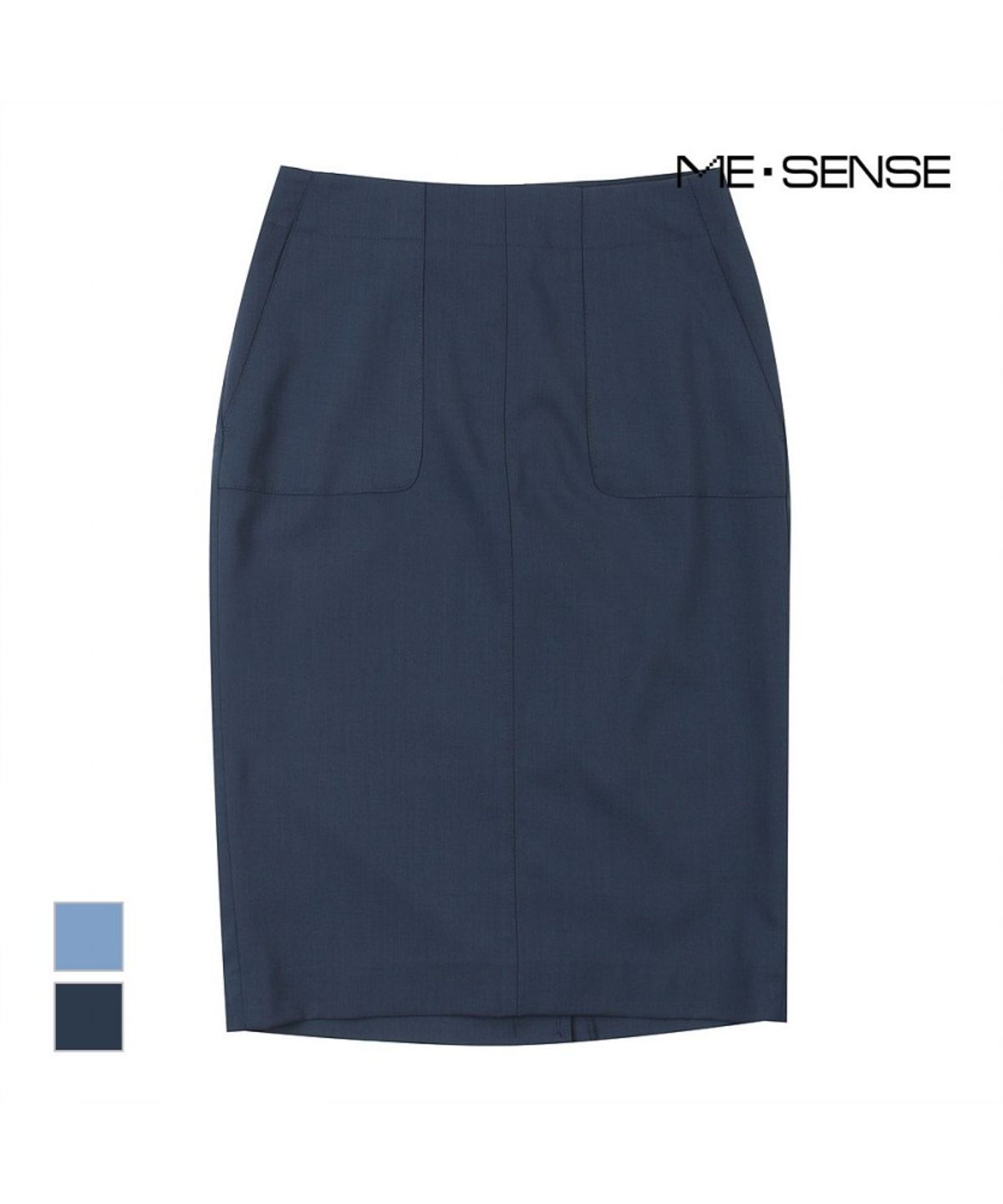 미센스(MESENSE) 패치포켓 H라인 스커트_MB16SKM104Z