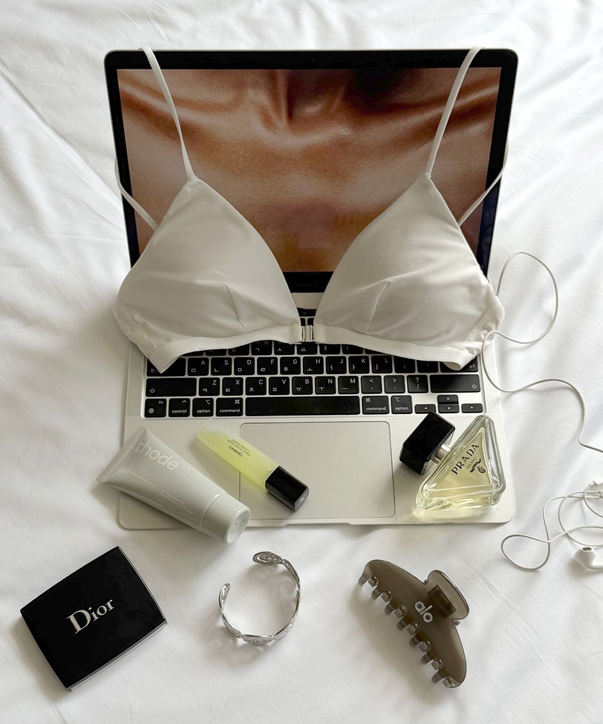 원더브라(WONDERBRA) [SET] 에어 프론트 후크 브라팬티