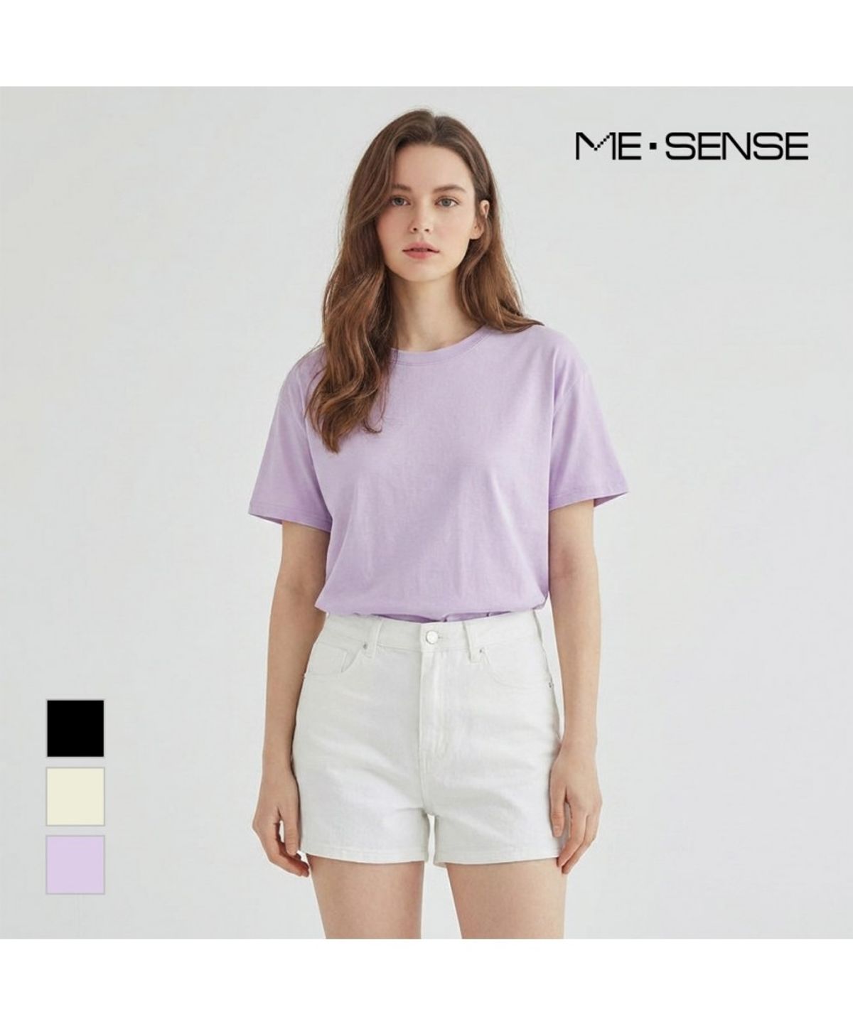 미센스(MESENSE) 라운드넥 반팔 티셔츠_MB26TSS323Z
