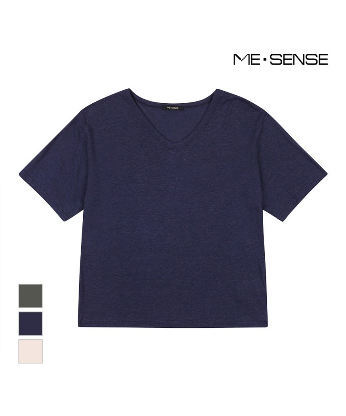 미센스(MESENSE) 브이넥 반팔티셔츠_MB26TSS324Z
