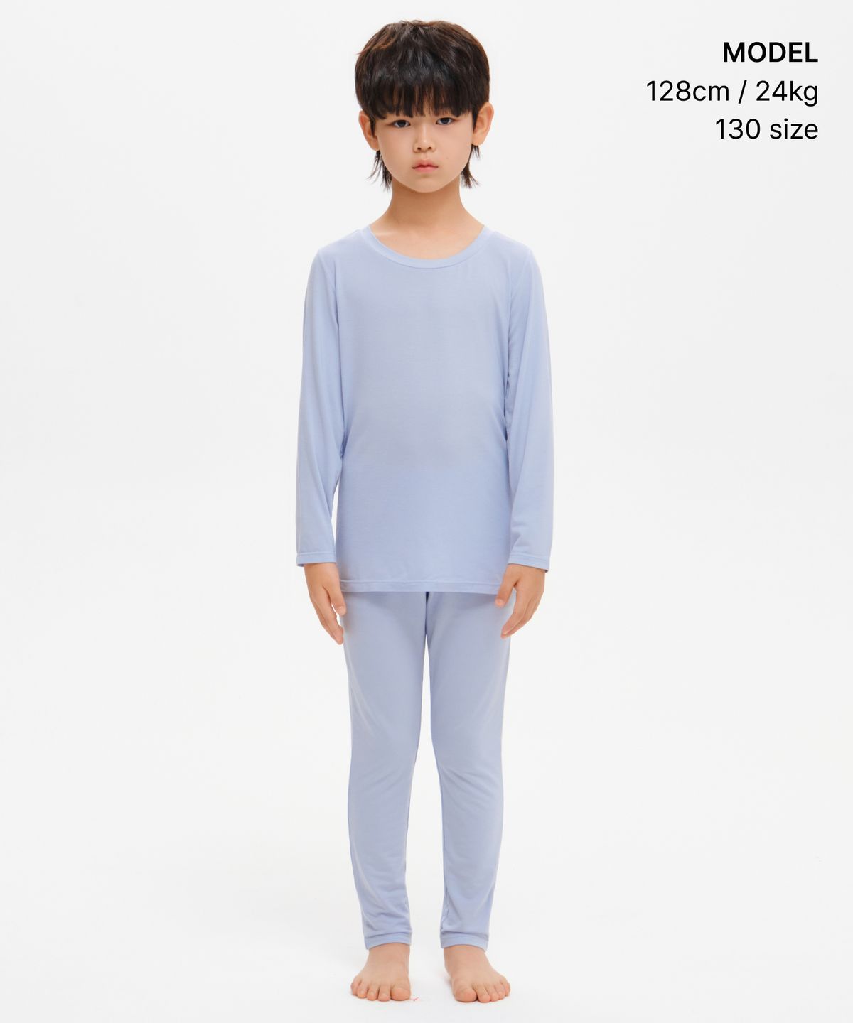 무신사 스탠다드 키즈(MUSINSA STANDARD KIDS) [힛탠다드] 타이즈 [블루 그레이]