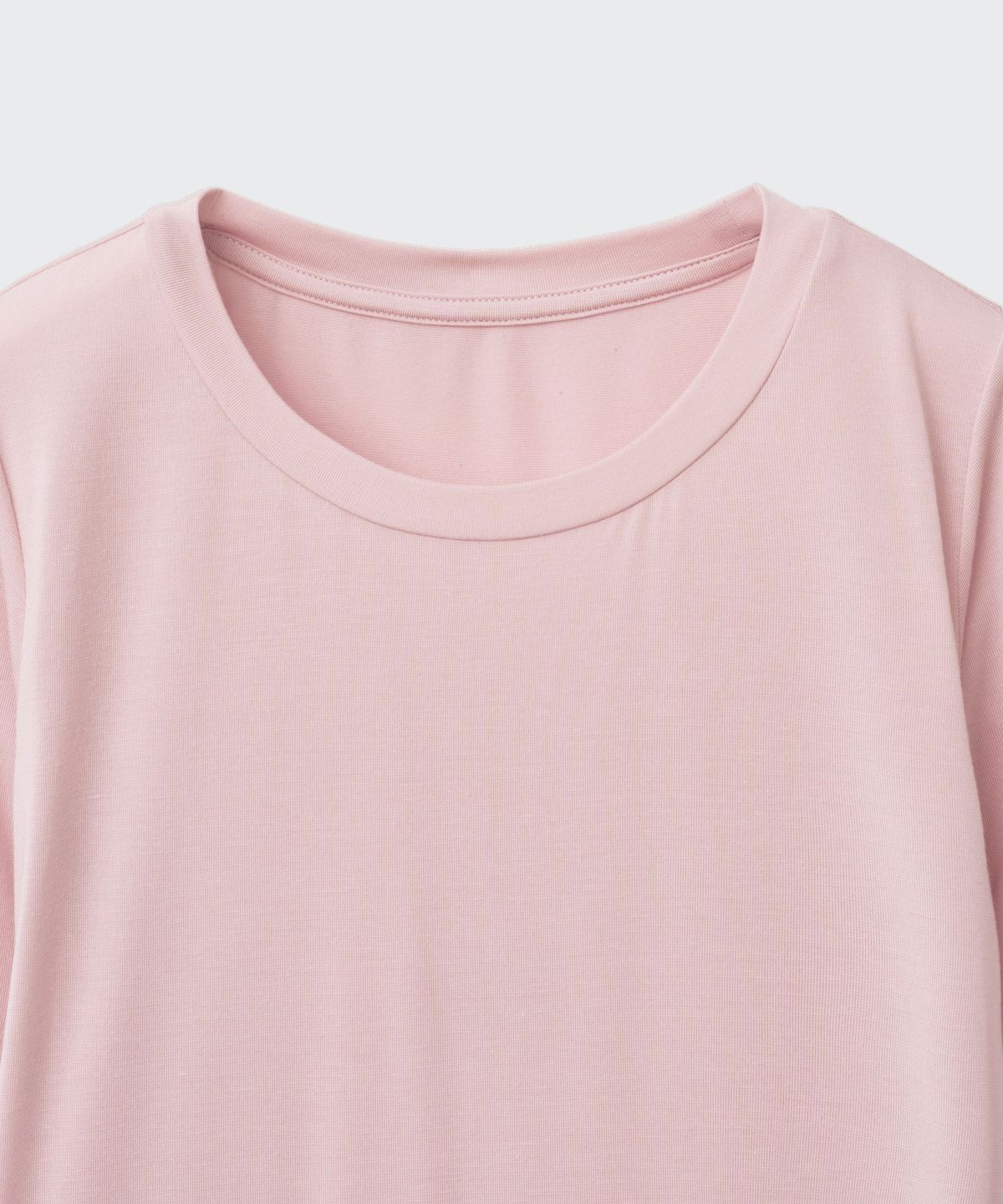 무신사 스탠다드 키즈(MUSINSA STANDARD KIDS) [힛탠다드] 크루 넥 긴소매 언더셔츠 & 타이즈 셋업 [인디언 핑크]