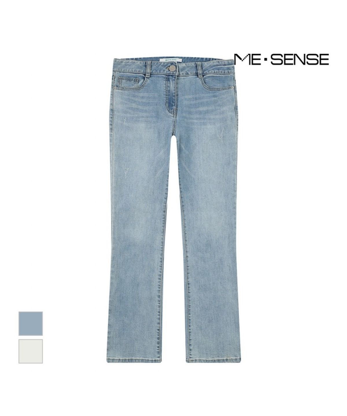 미센스(MESENSE) 일자 면혼방 팬츠_MB34DPM205Z