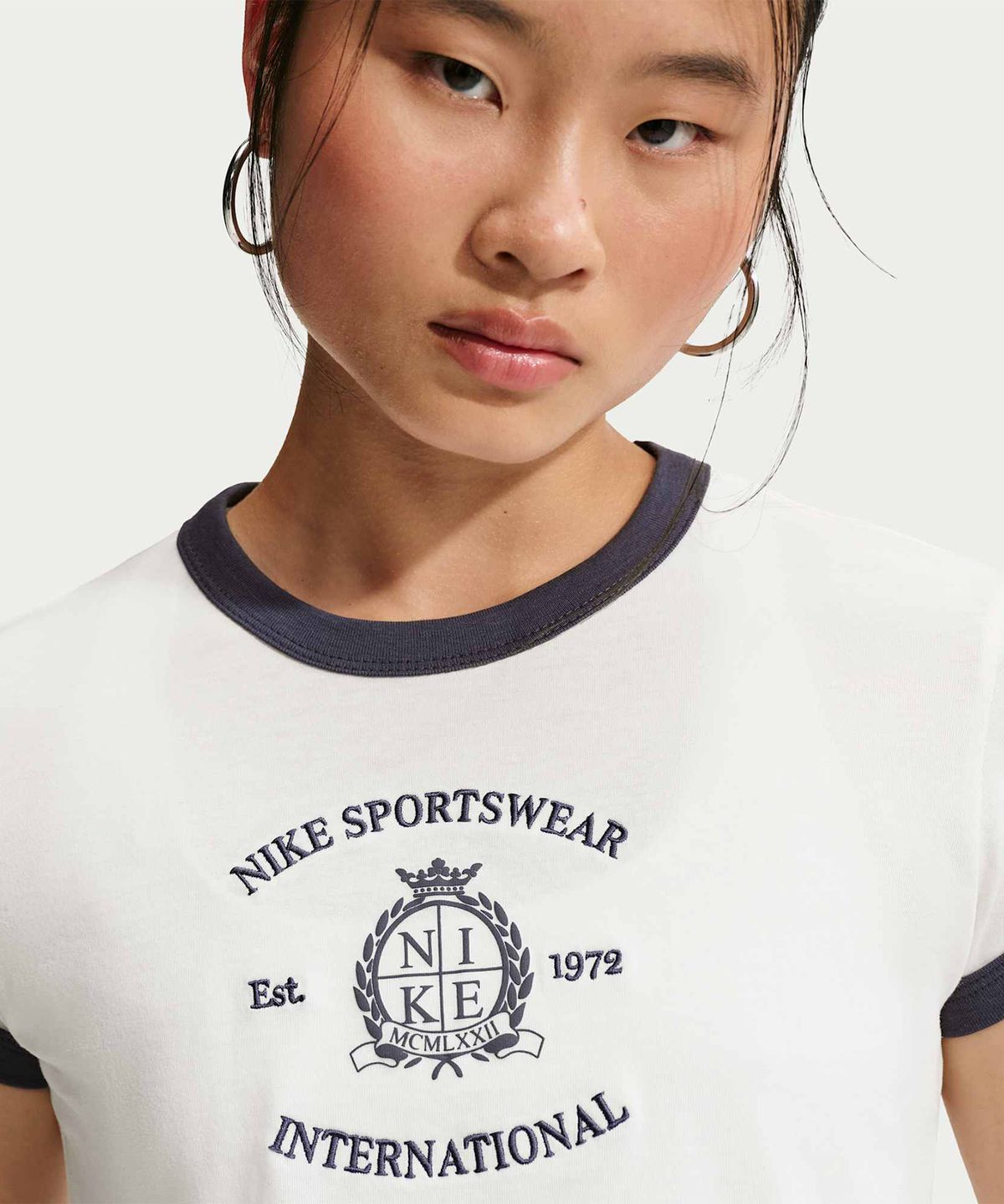 나이키(NIKE) 스포츠웨어 링거 티셔츠 W - 세일:그리드아이언 / IV5500-133