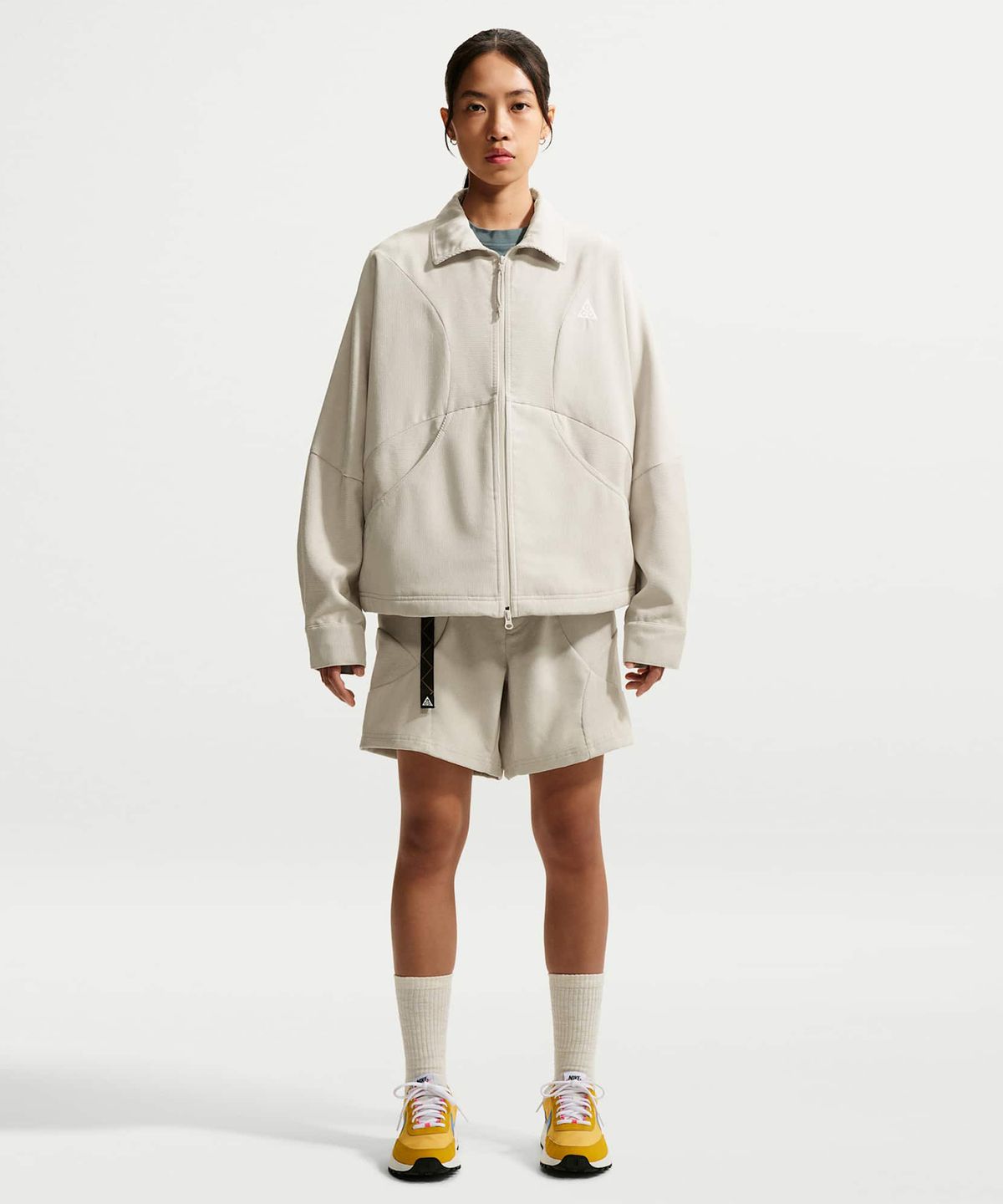 나이키(NIKE) ACG 돌로미티 코듀로이 재킷 M - 라이트 오어우드 브라운:라이트 크림슨:서밋 화이트 / IM4254-104