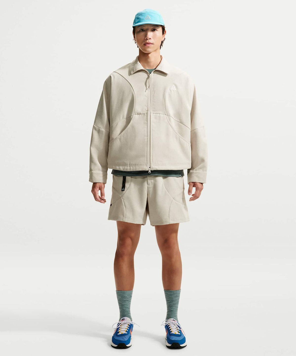 나이키(NIKE) ACG 돌로미티 코듀로이 재킷 M - 라이트 오어우드 브라운:라이트 크림슨:서밋 화이트 / IM4254-104