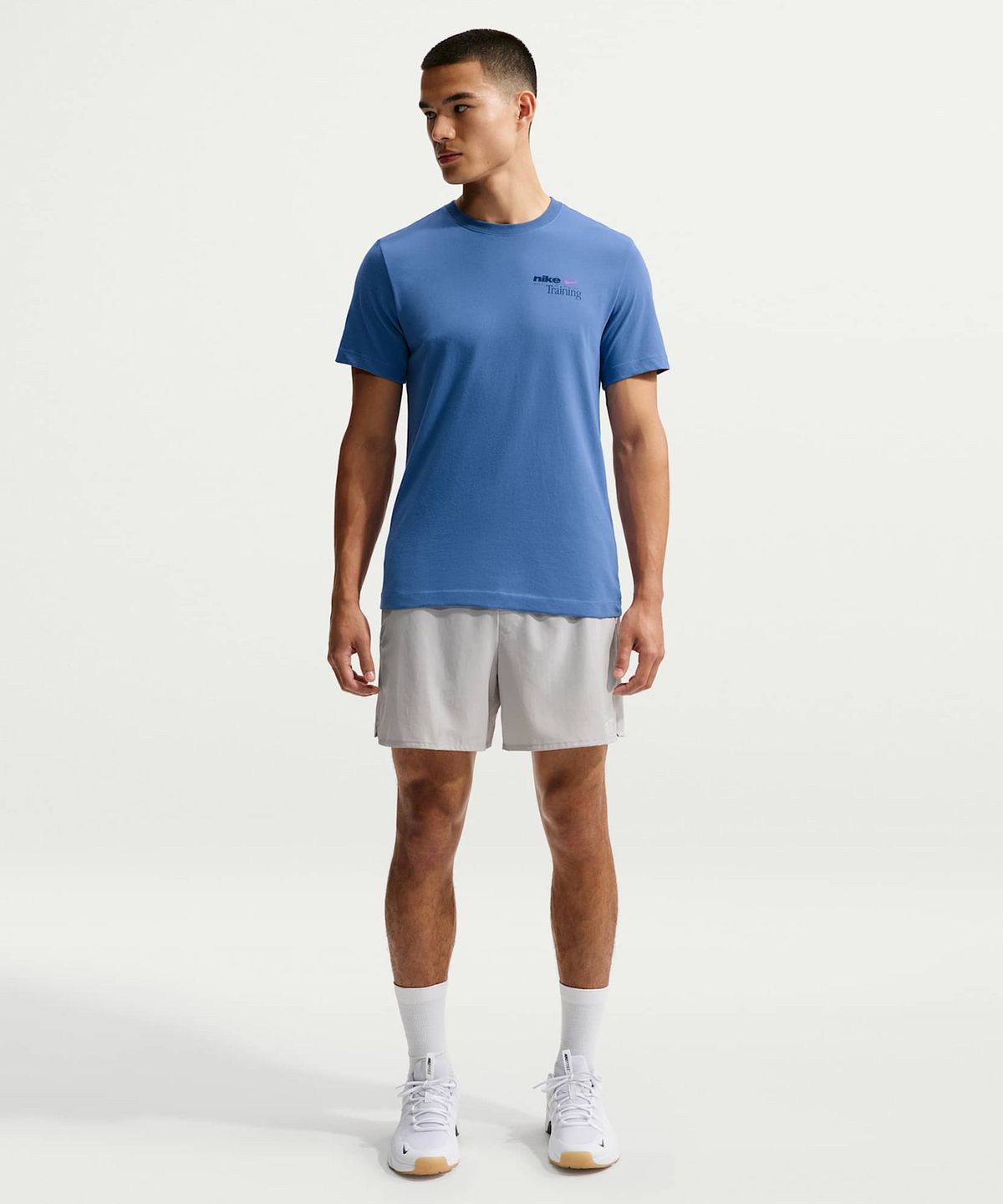 나이키(NIKE) 드라이 핏 트레이닝 티셔츠 M - 인디고 스톰 / IW6326-459