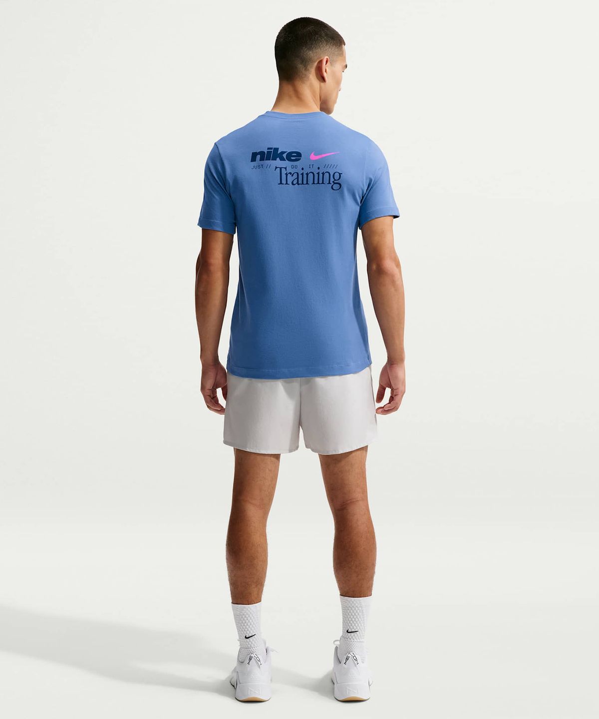 나이키(NIKE) 드라이 핏 트레이닝 티셔츠 M - 인디고 스톰 / IW6326-459