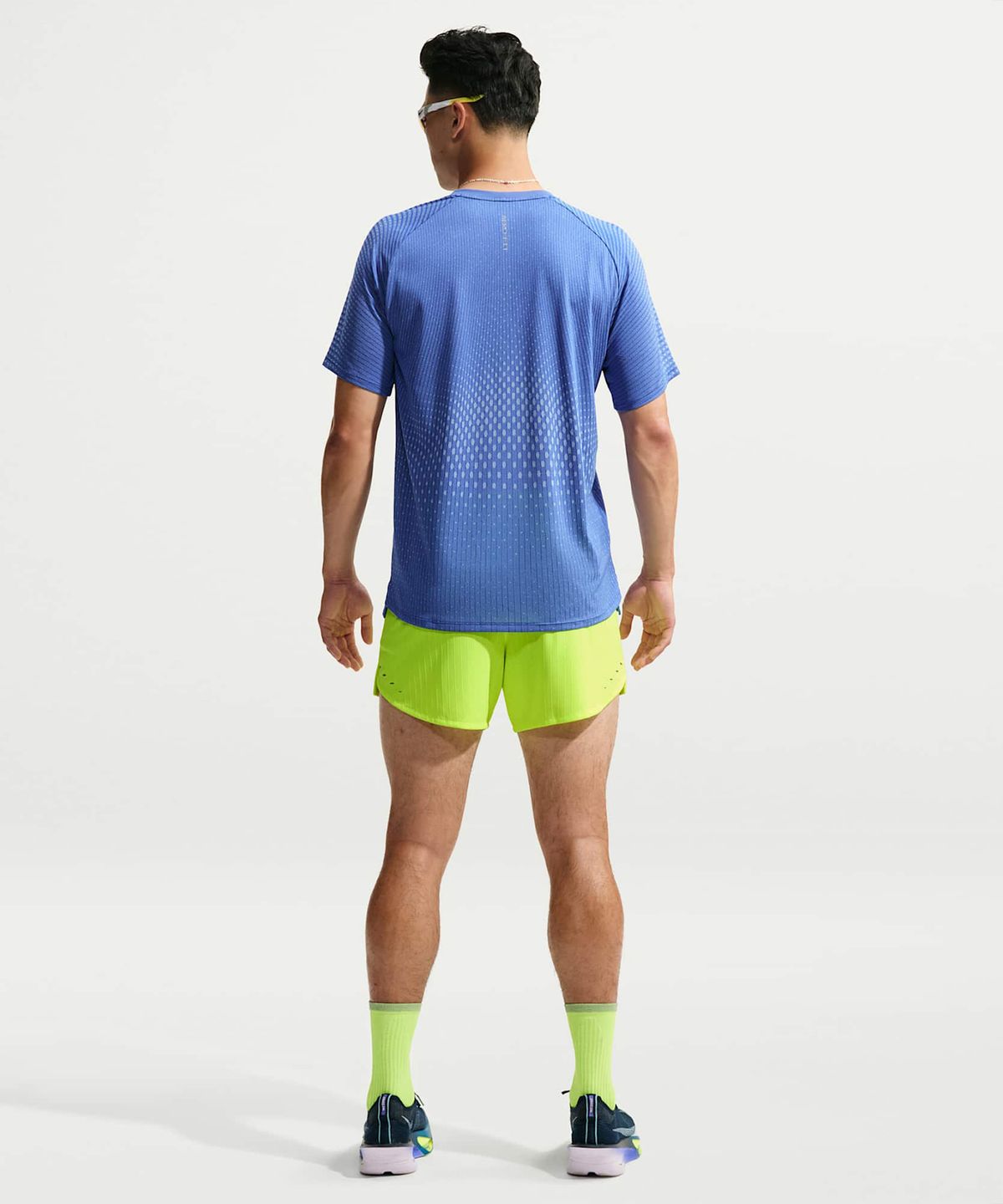 나이키(NIKE) 스트라이드 에어로 핏 5인치 브리프 라인드 러닝 쇼츠 M - 볼트 / IM5133-702