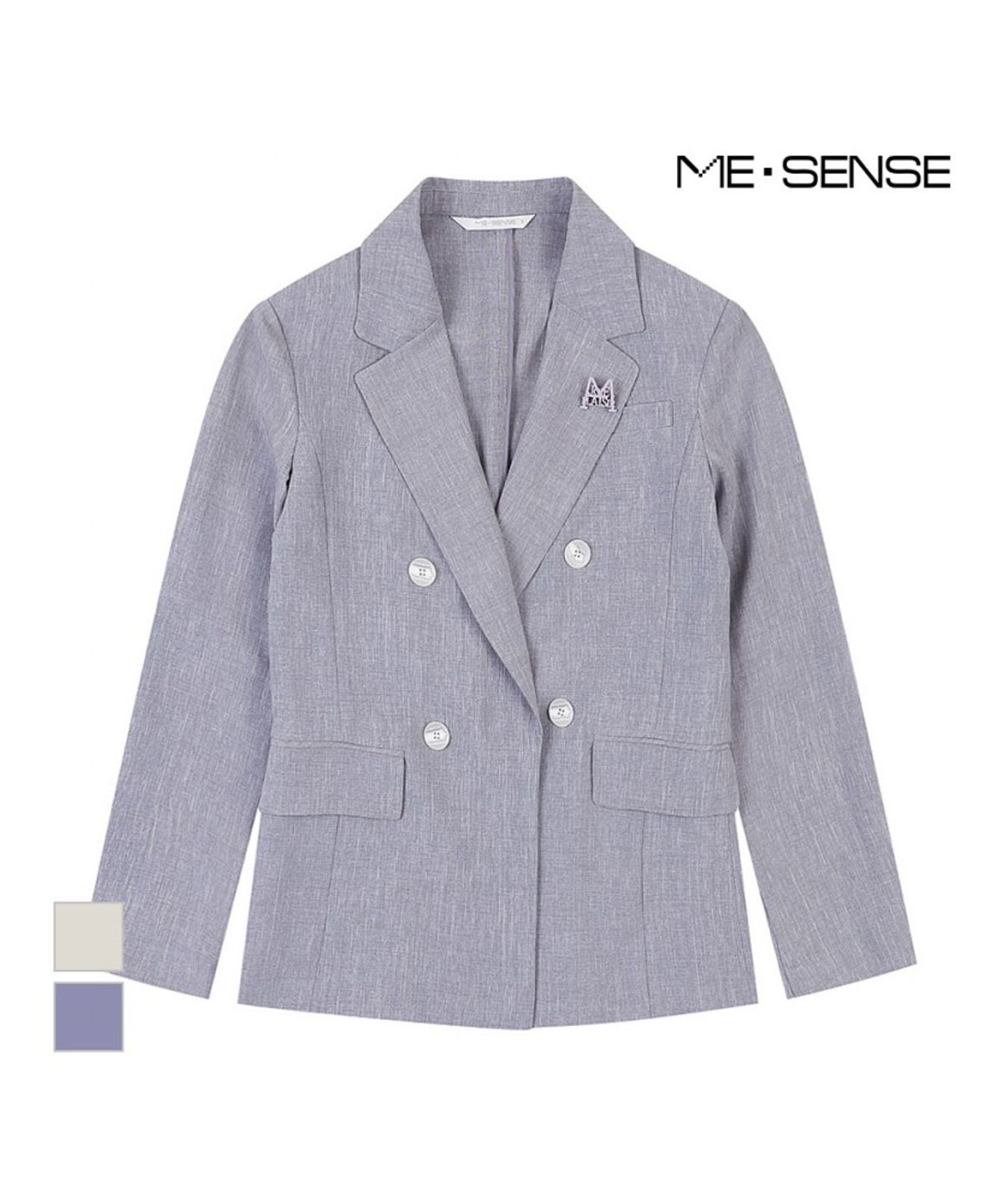 미센스(MESENSE) 모던 더블버튼 자켓_MB34JKP101C
