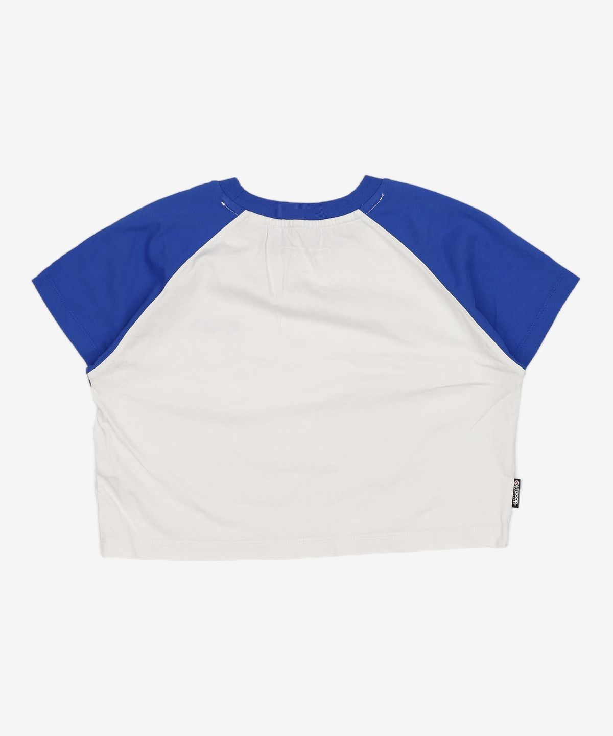 아웃도어 프로덕츠(OUTDOOR PRODUCTS) 스몰로고 래글런 크롭 반팔 티셔츠 RAGLAN CROP TS FREE