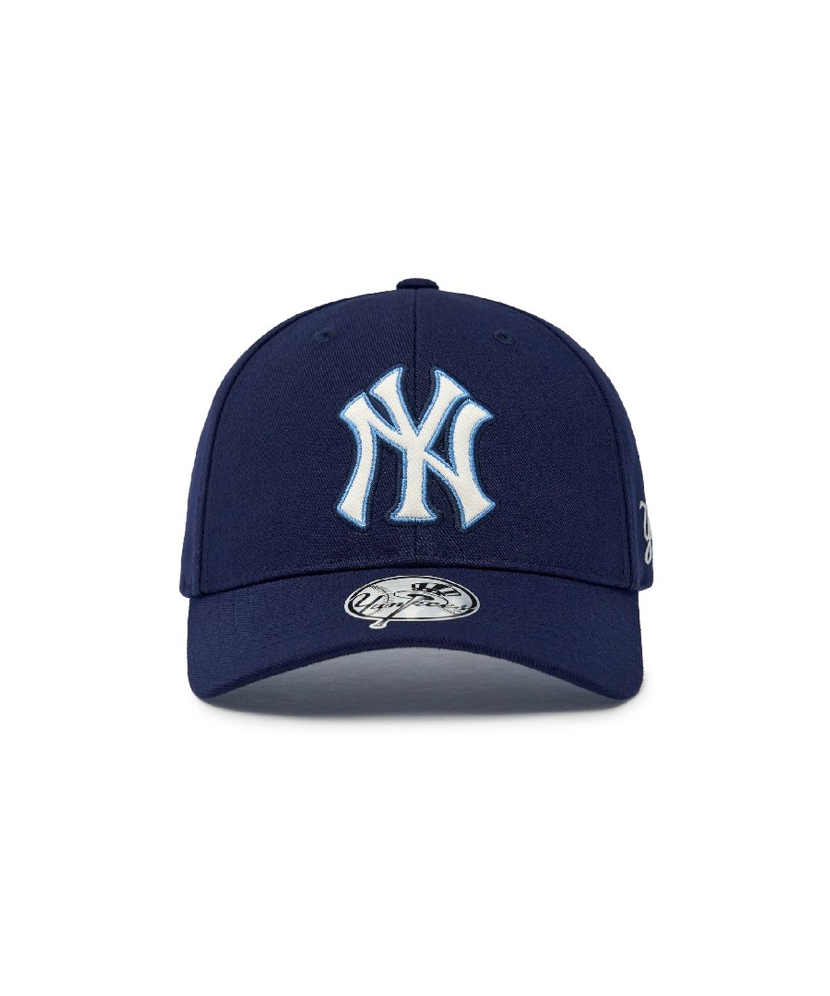 엠엘비 키즈(MLB KIDS) 시그니처 빅로고 스트럭쳐 볼캡 NY (Navy)