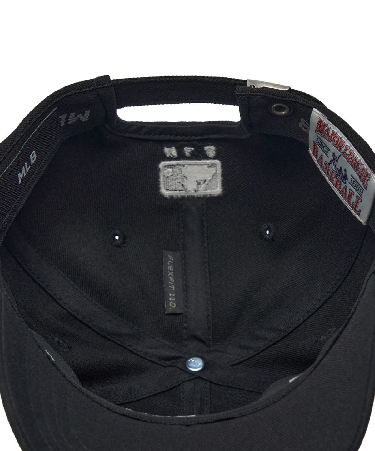 엠엘비 키즈(MLB KIDS) 시그니처 빅로고 스트럭쳐 볼캡 NY (Black)