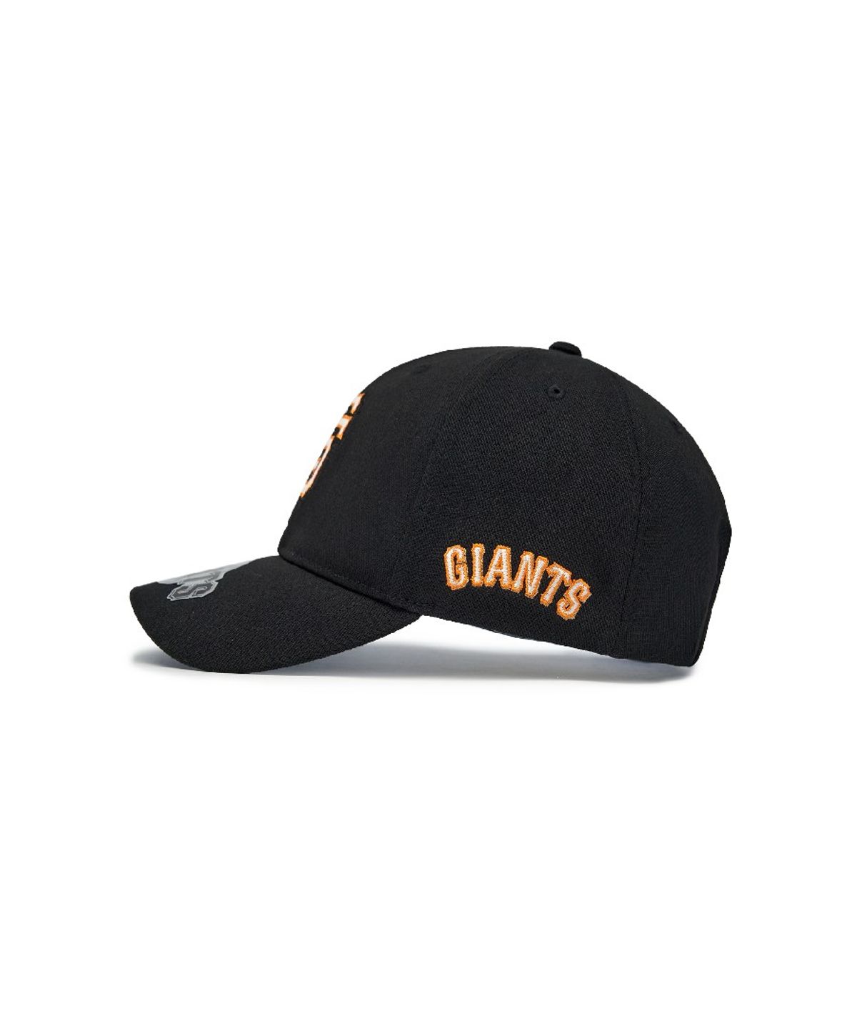 엠엘비 키즈(MLB KIDS) 시그니처 빅로고 스트럭쳐 볼캡 SF (Black)