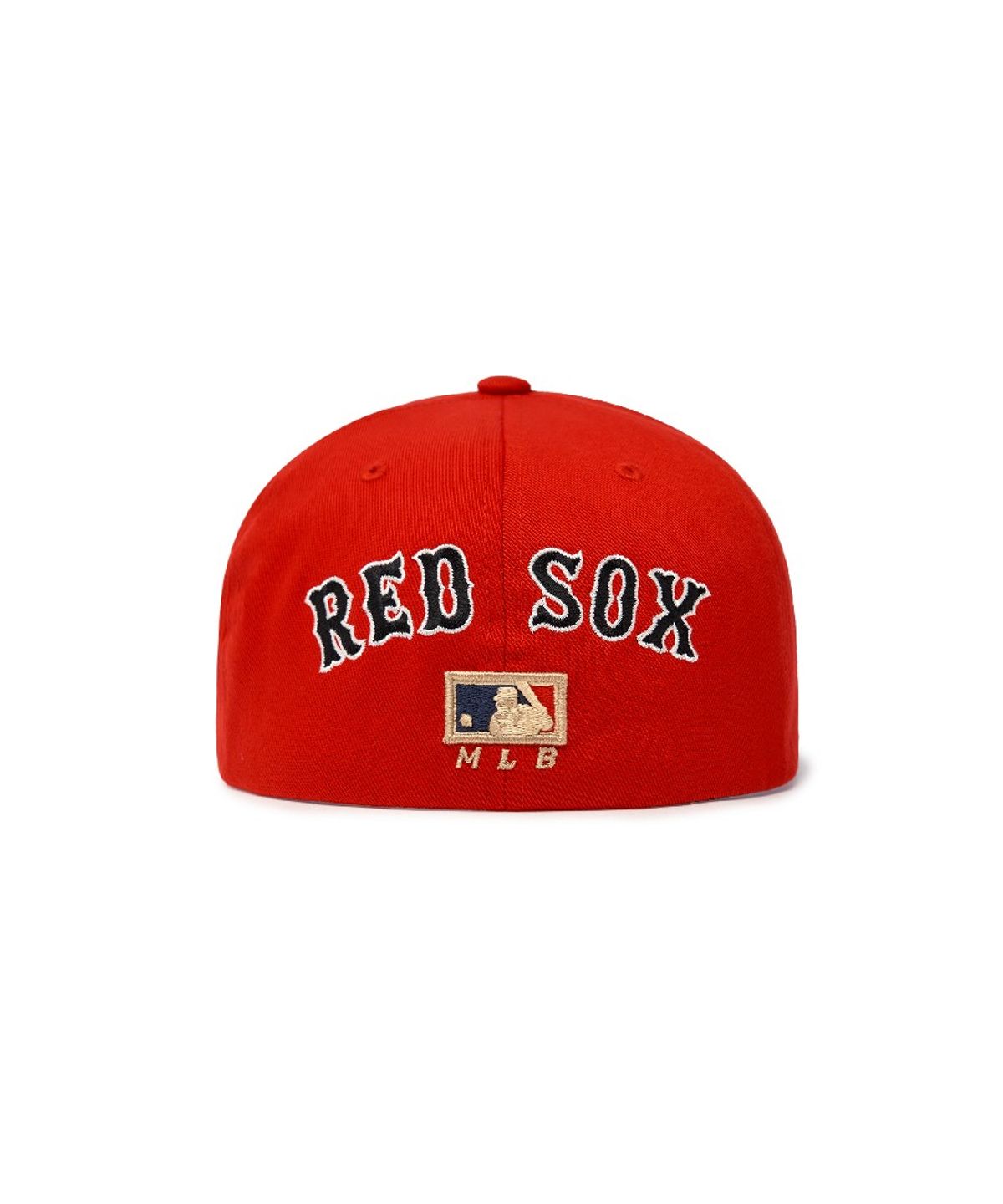 엠엘비 키즈(MLB KIDS) 시그니처 배색 패치 스냅백 BOS (Red)