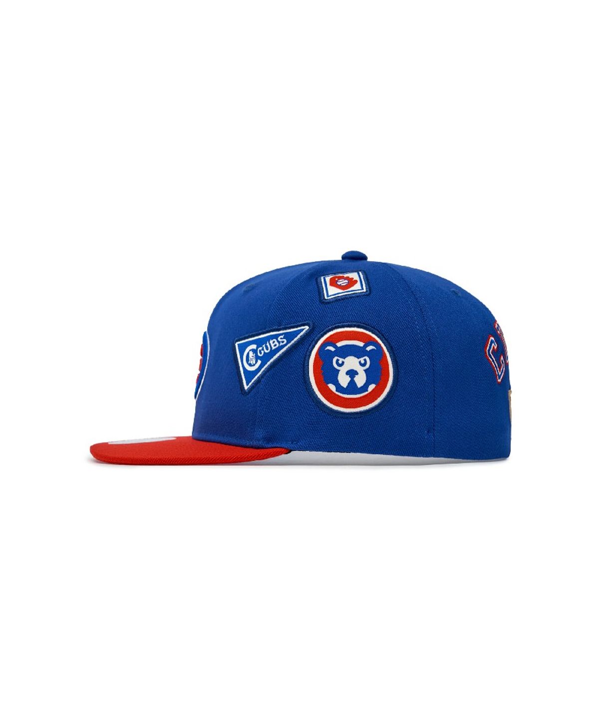 엠엘비 키즈(MLB KIDS) 시그니처 배색 패치 스냅백 CHC (Blue)