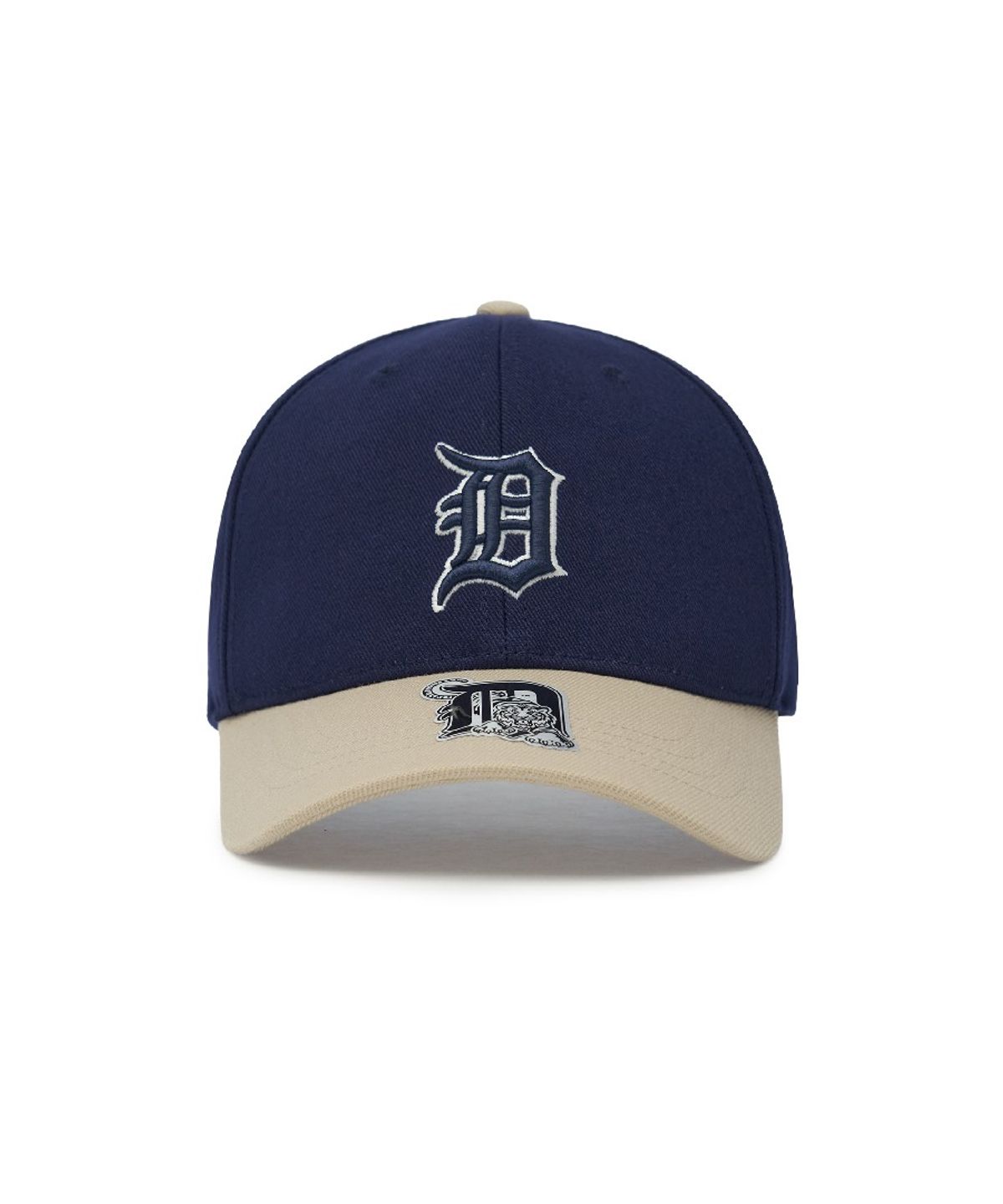 엠엘비 키즈(MLB KIDS) 시그니처 배색 마스코트 스트럭쳐 볼캡 DET (Navy)