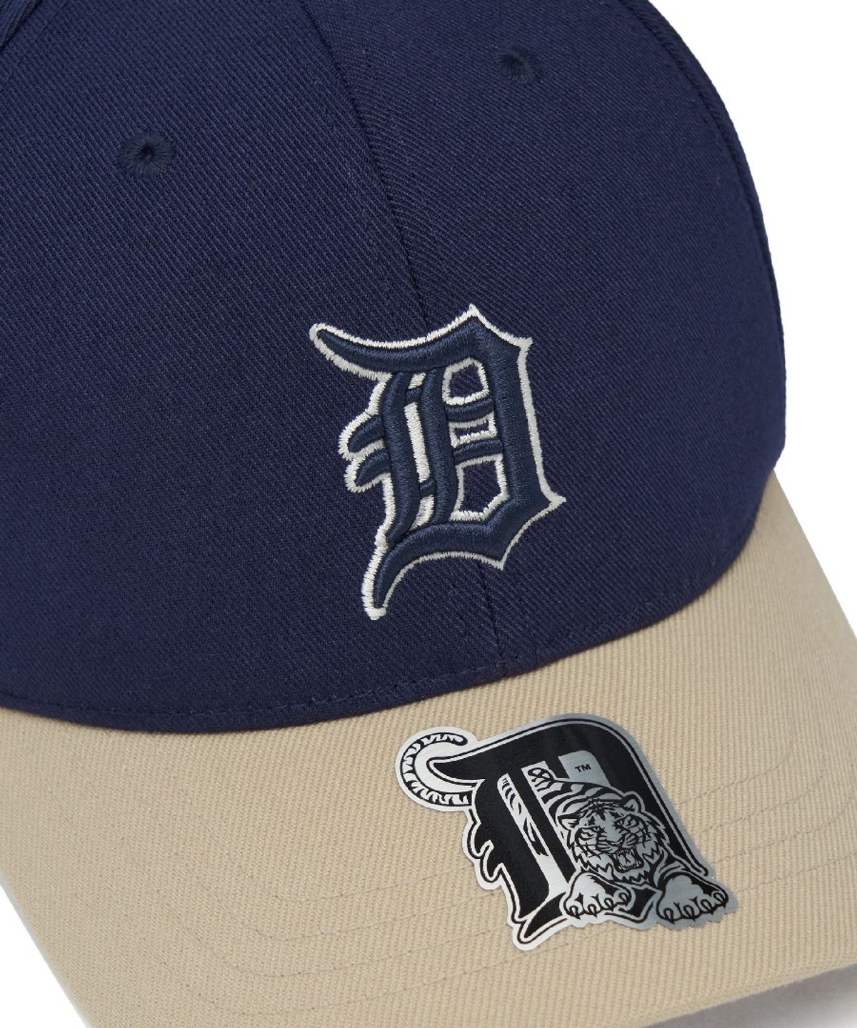 엠엘비 키즈(MLB KIDS) 시그니처 배색 마스코트 스트럭쳐 볼캡 DET (Navy)