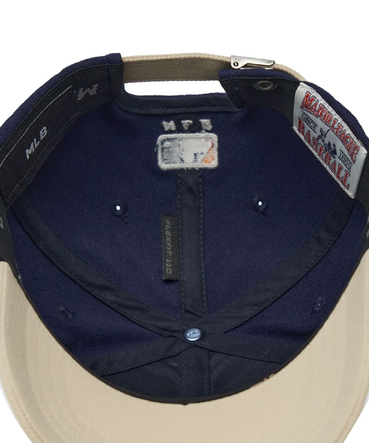 엠엘비 키즈(MLB KIDS) 시그니처 배색 마스코트 스트럭쳐 볼캡 DET (Navy)