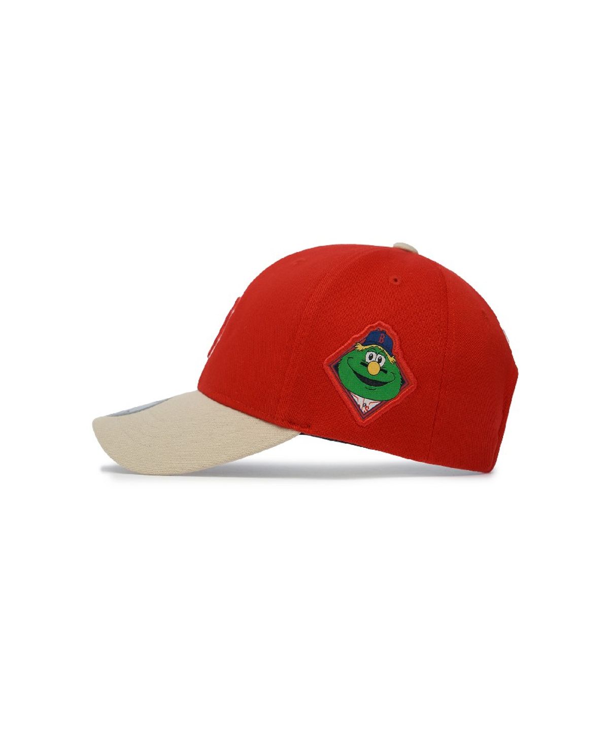 엠엘비 키즈(MLB KIDS) 시그니처 배색 마스코트 스트럭쳐 볼캡 BOS (Red)