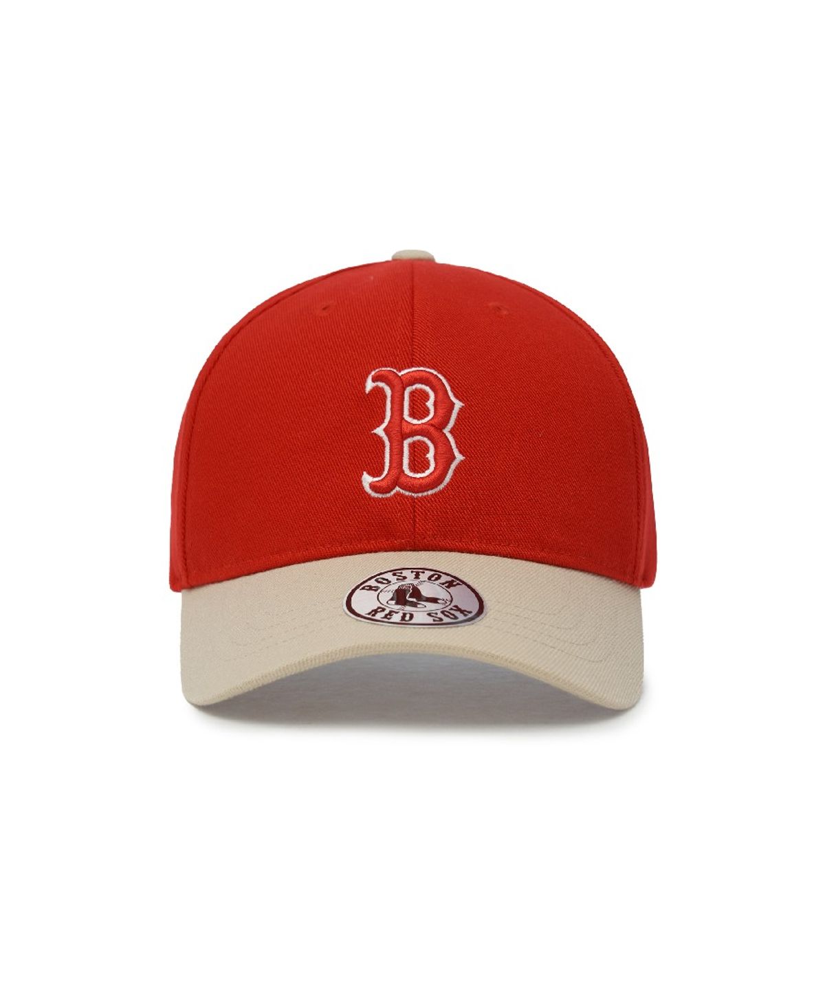 엠엘비 키즈(MLB KIDS) 시그니처 배색 마스코트 스트럭쳐 볼캡 BOS (Red)