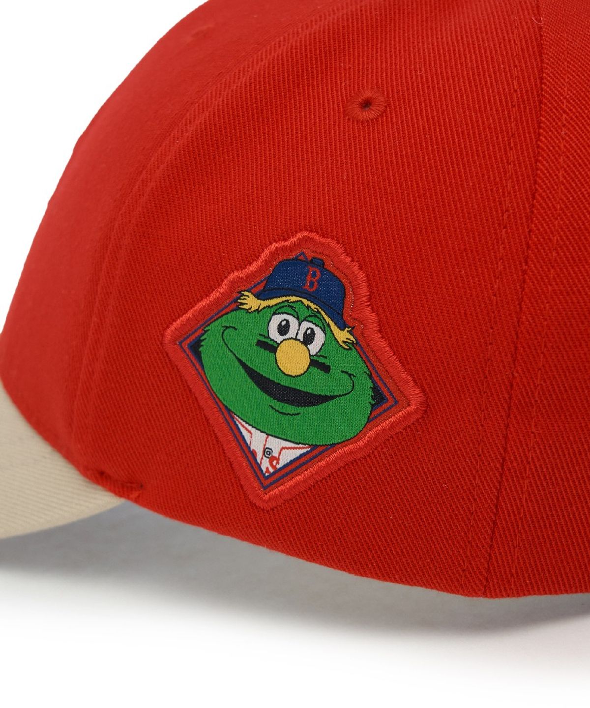 엠엘비 키즈(MLB KIDS) 시그니처 배색 마스코트 스트럭쳐 볼캡 BOS (Red)