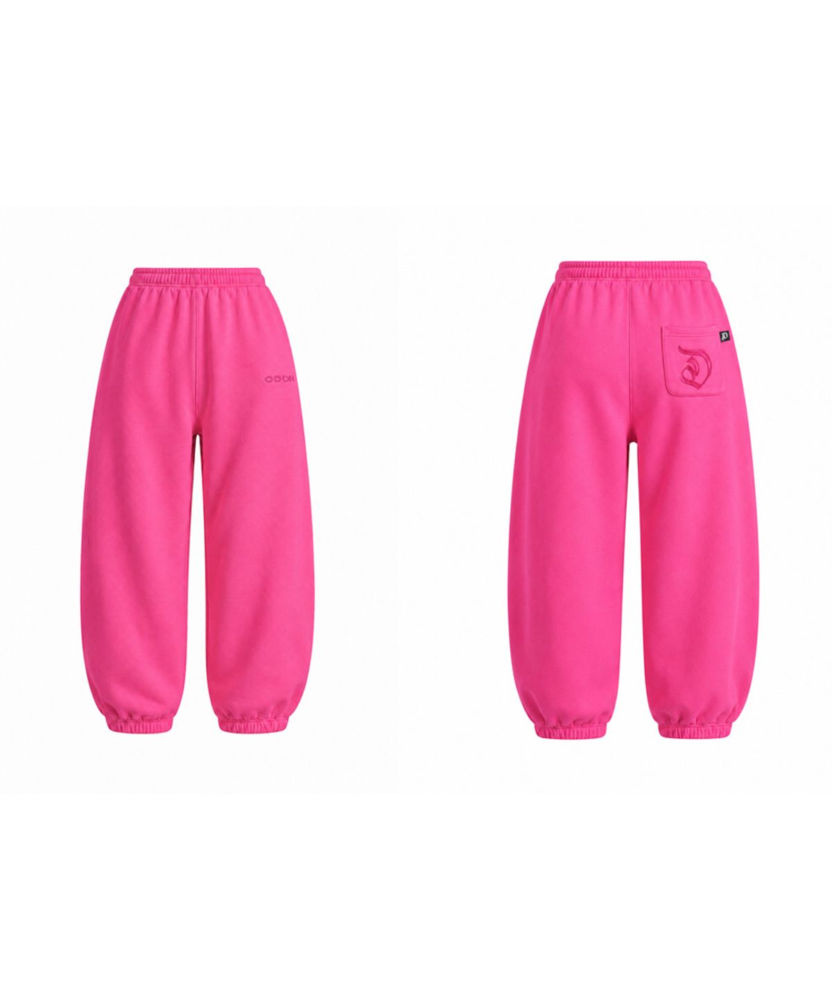 오도어(ODOR) Molly wide jogger in Pink