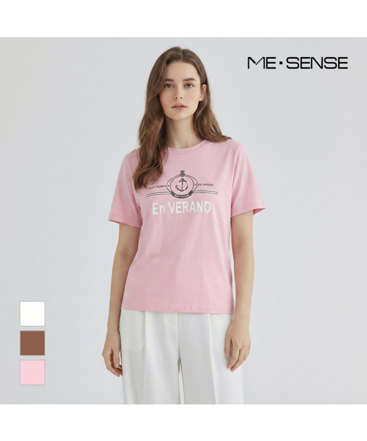 미센스(MESENSE) 프린트 반팔 티셔츠_MB34TSP208Z