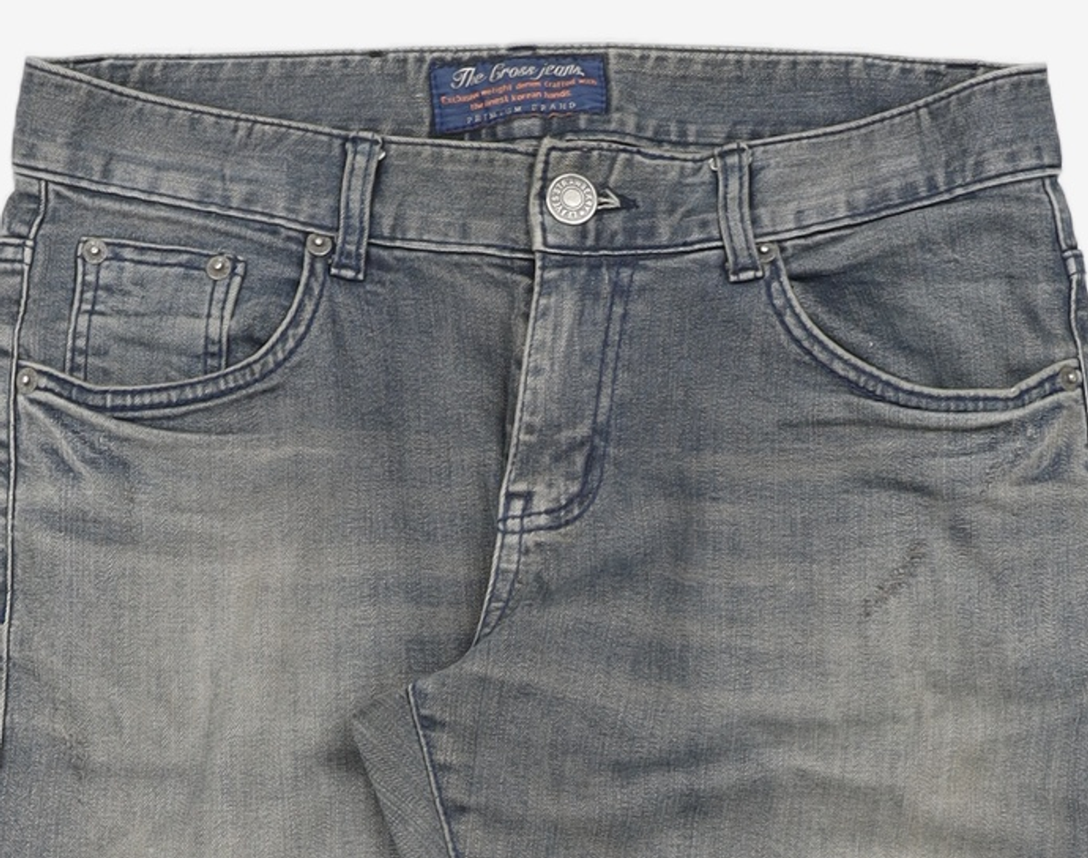 크로스진스(THECROSS JEANS.CO) 청/데님 팬츠 M