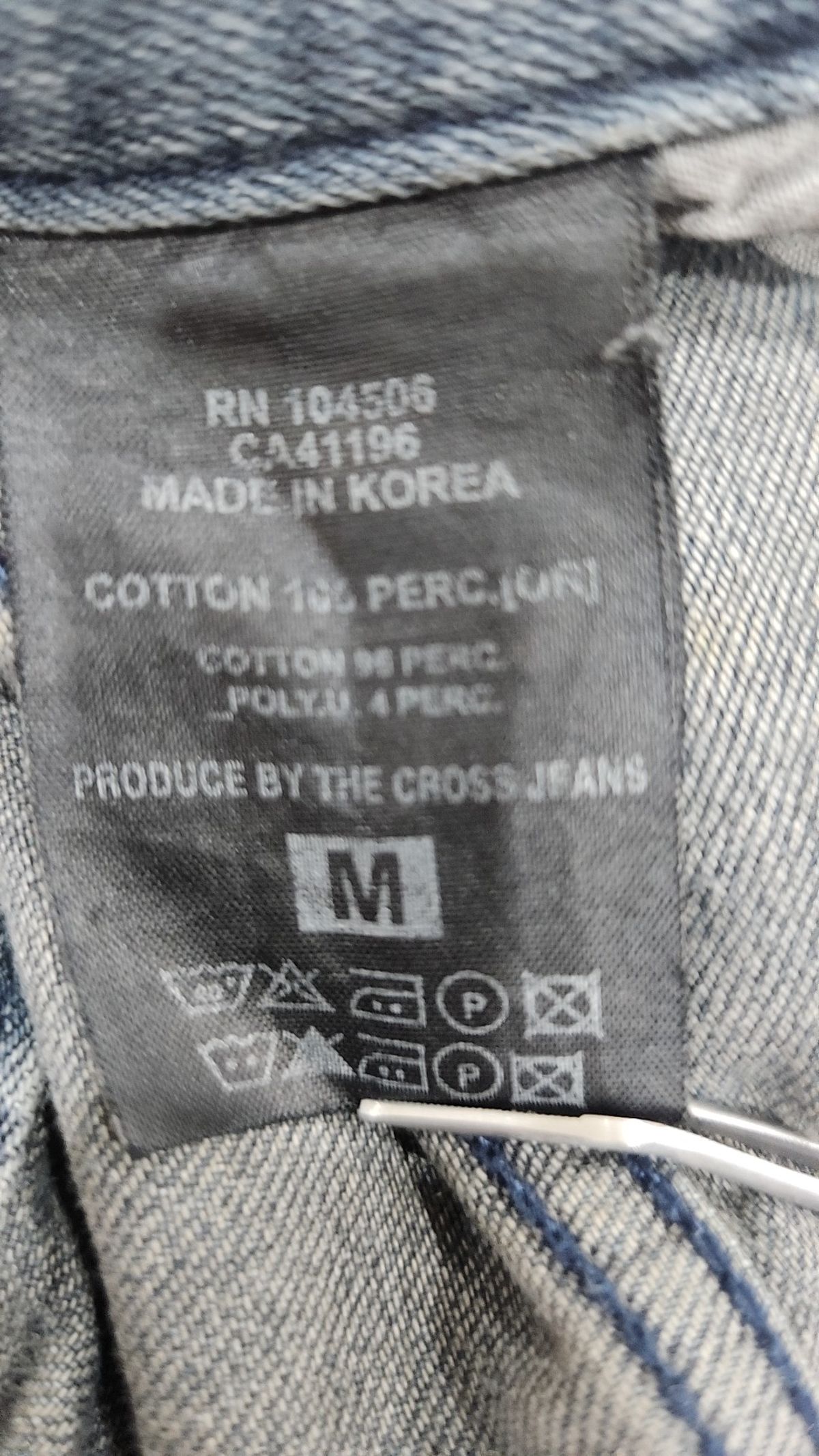 크로스진스(THECROSS JEANS.CO) 청/데님 팬츠 M