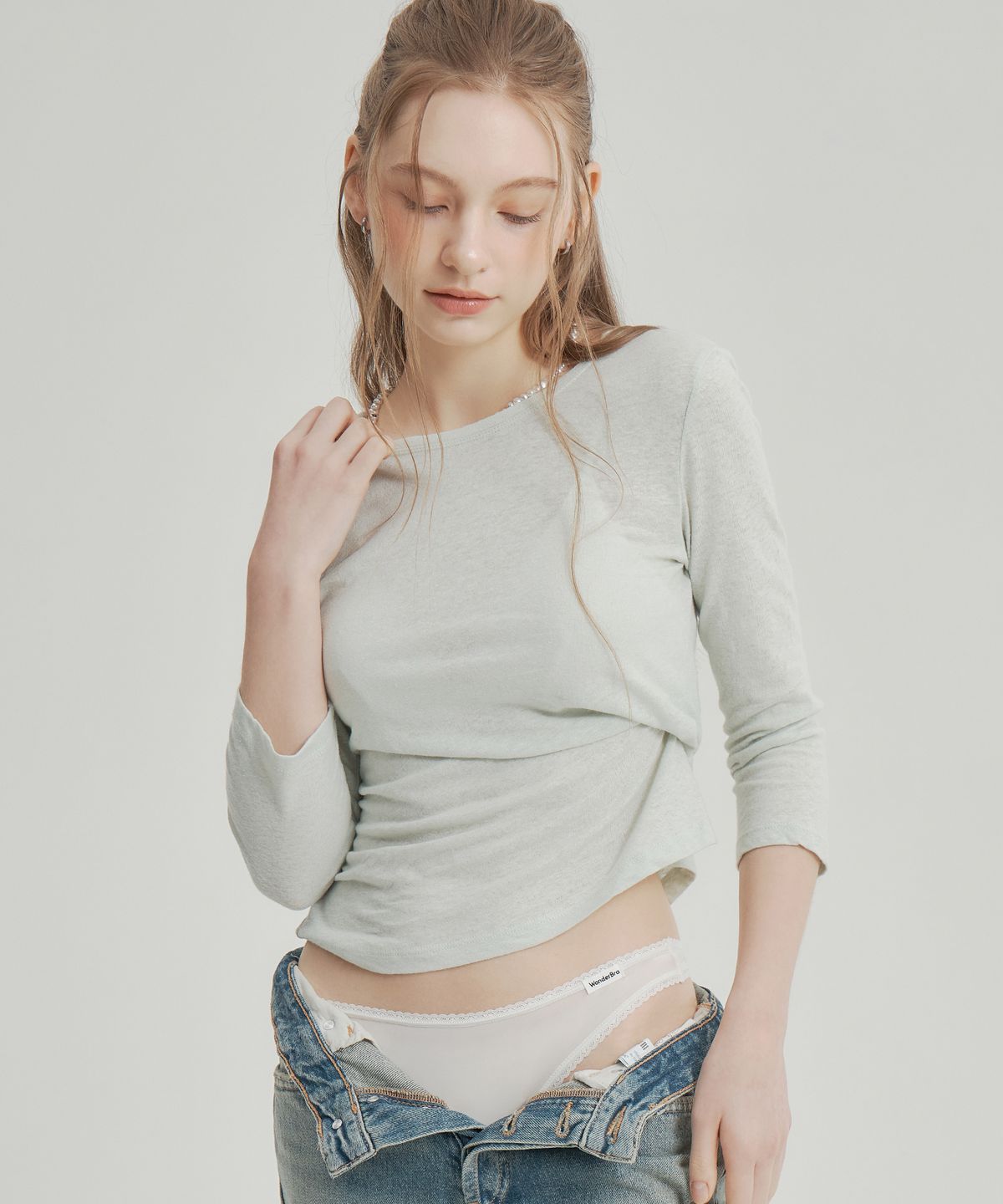 원더브라(WONDERBRA) [3PACK] 레이스 T팬티