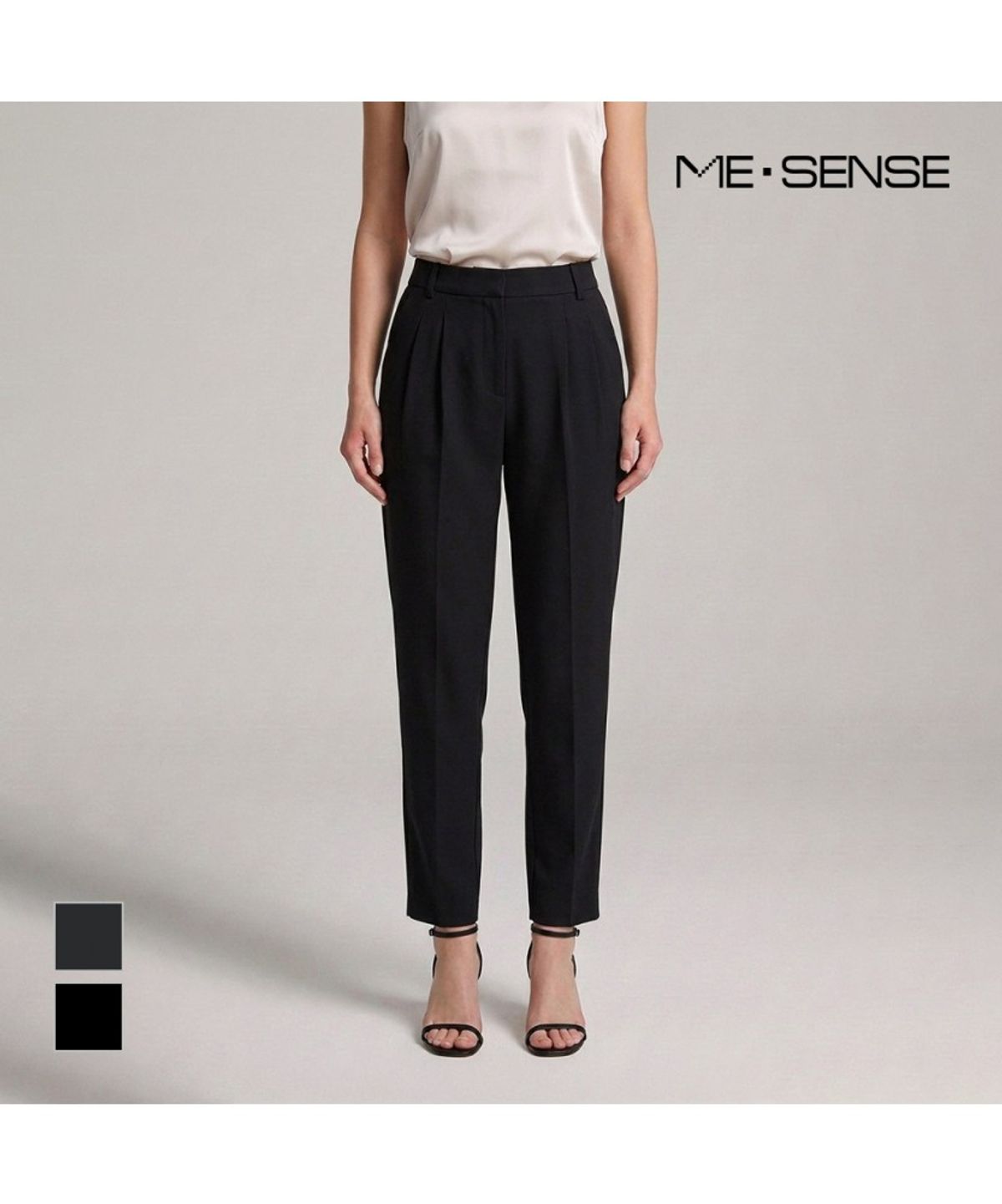 미센스(MESENSE) 밑단트임 정장팬츠_MB35SLM117Z