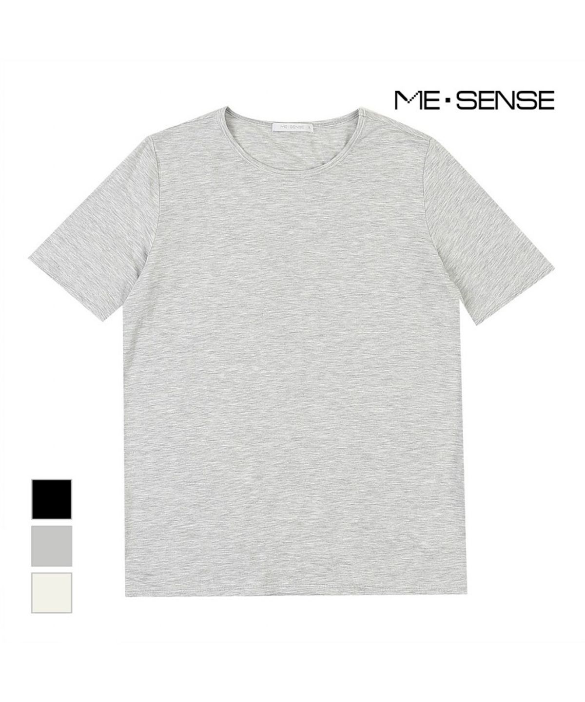 미센스(MESENSE) 기본 라운드 반팔티셔츠_MB35TSP226Z