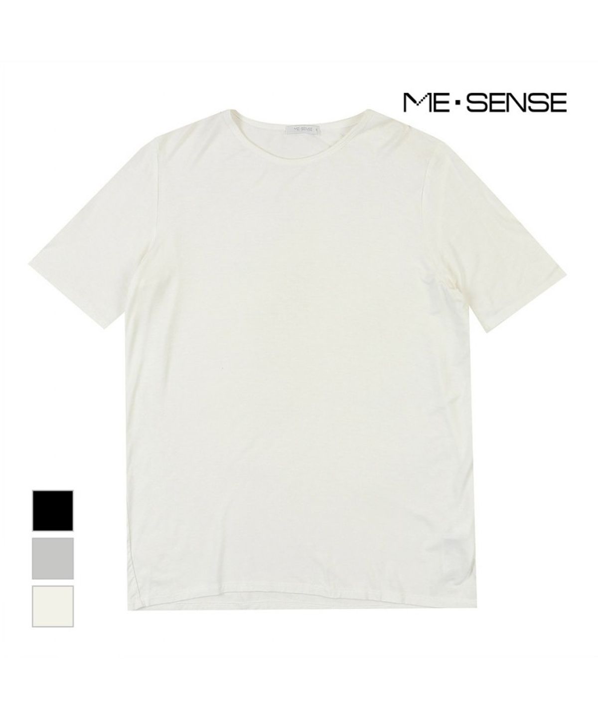 미센스(MESENSE) 기본 라운드 반팔티셔츠_MB35TSP226Z