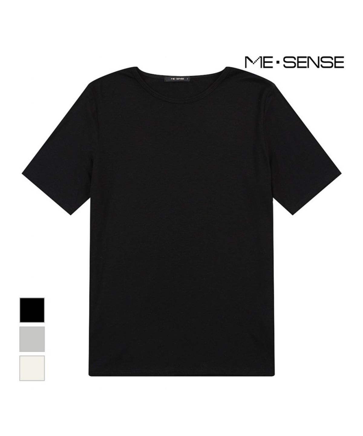 미센스(MESENSE) 기본 라운드 반팔티셔츠_MB35TSP226Z