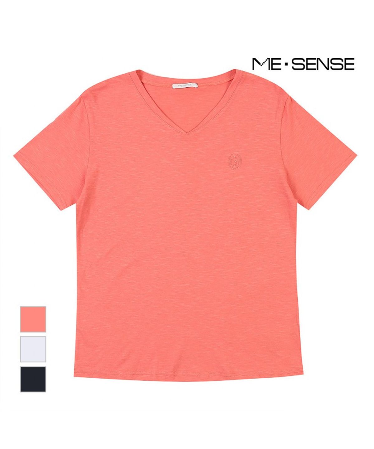 미센스(MESENSE) 브이넥 반팔티셔츠_MB35TSP227Z