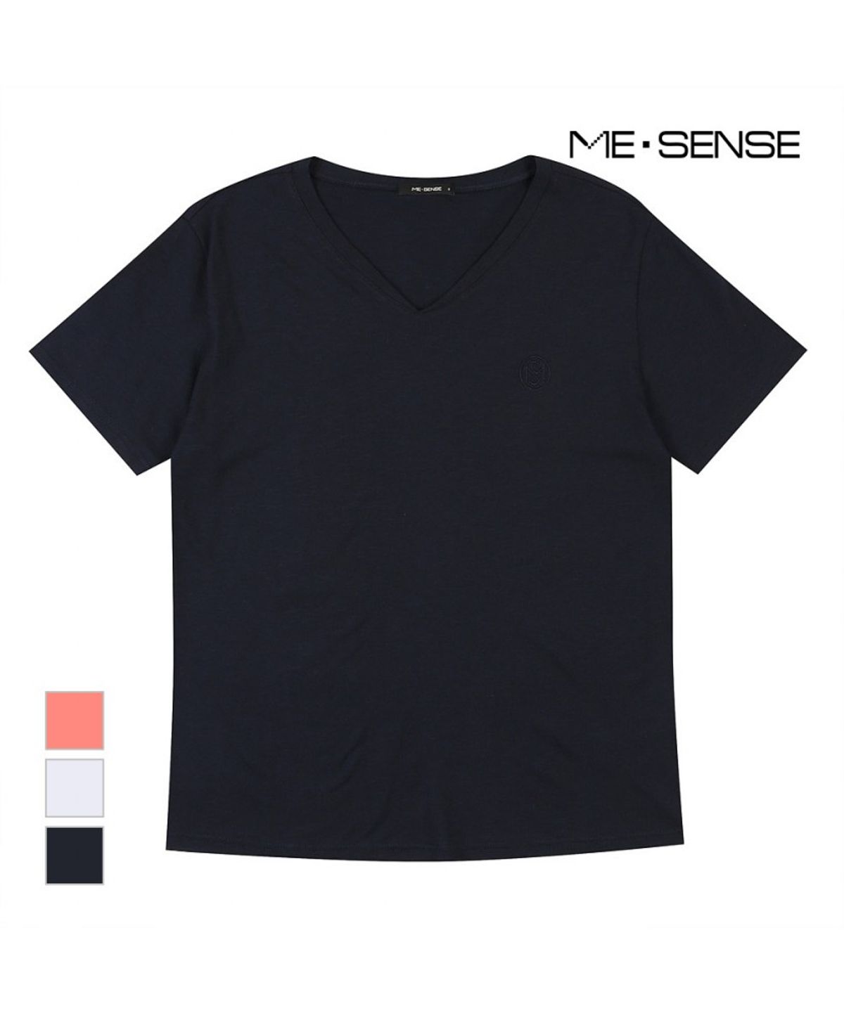 미센스(MESENSE) 브이넥 반팔티셔츠_MB35TSP227Z