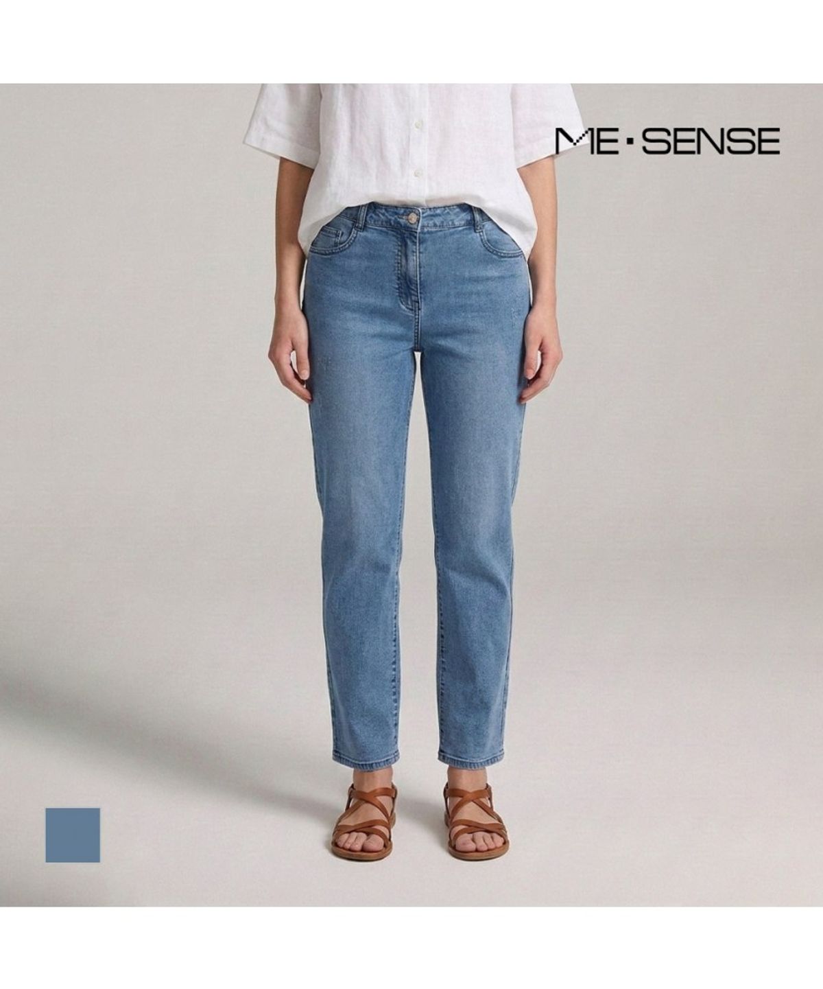 미센스(MESENSE) 스판 데님팬츠_MB44DPM205Z