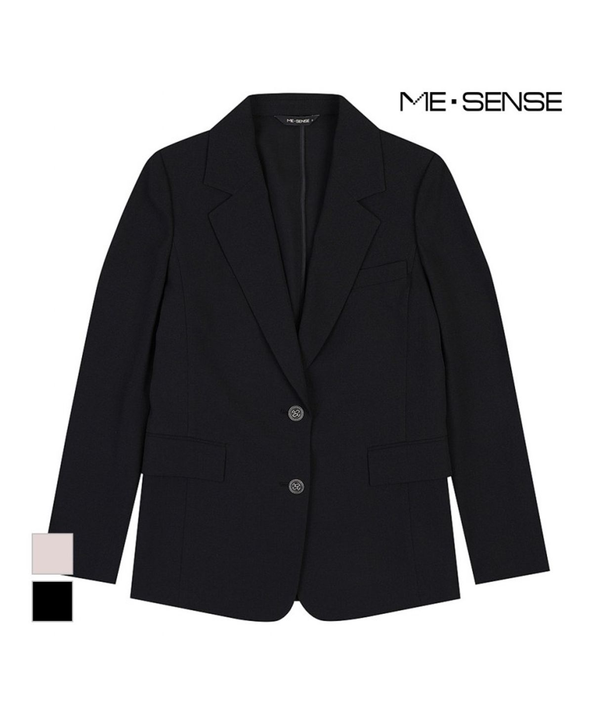 미센스(MESENSE) 투버튼 디자인 자켓_MB44JKS101Z
