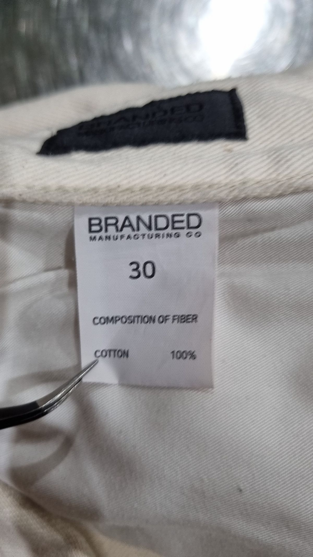 브랜디드(BRANDED) 코튼 팬츠 30
