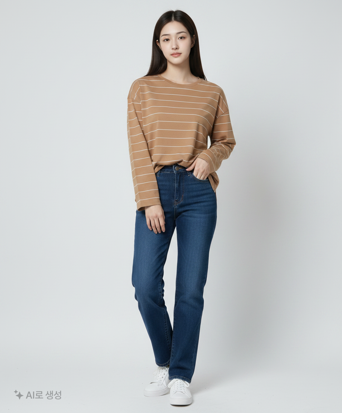 스파오(SPAO) 긴소매 티셔츠 L