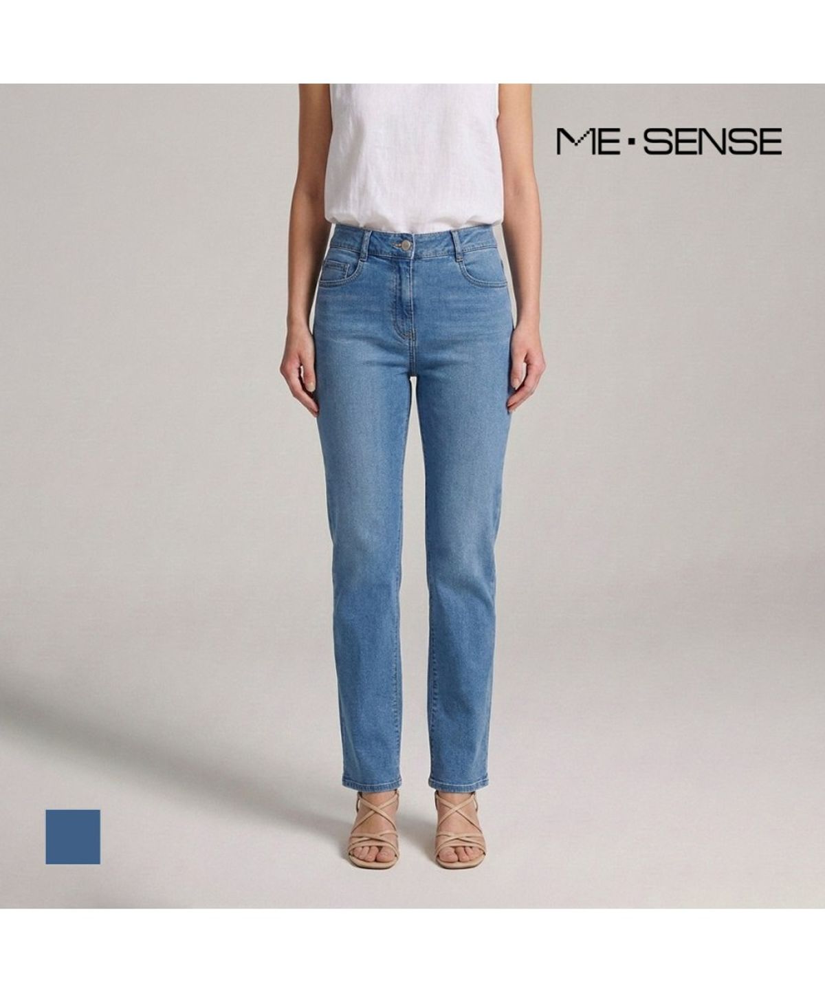 미센스(MESENSE) 스판 데님팬츠_MB45DPM208Z