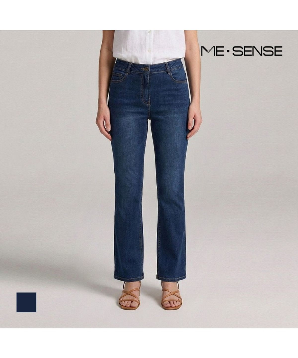 미센스(MESENSE) 스판 워싱 데님팬츠_MB45DPM210Z