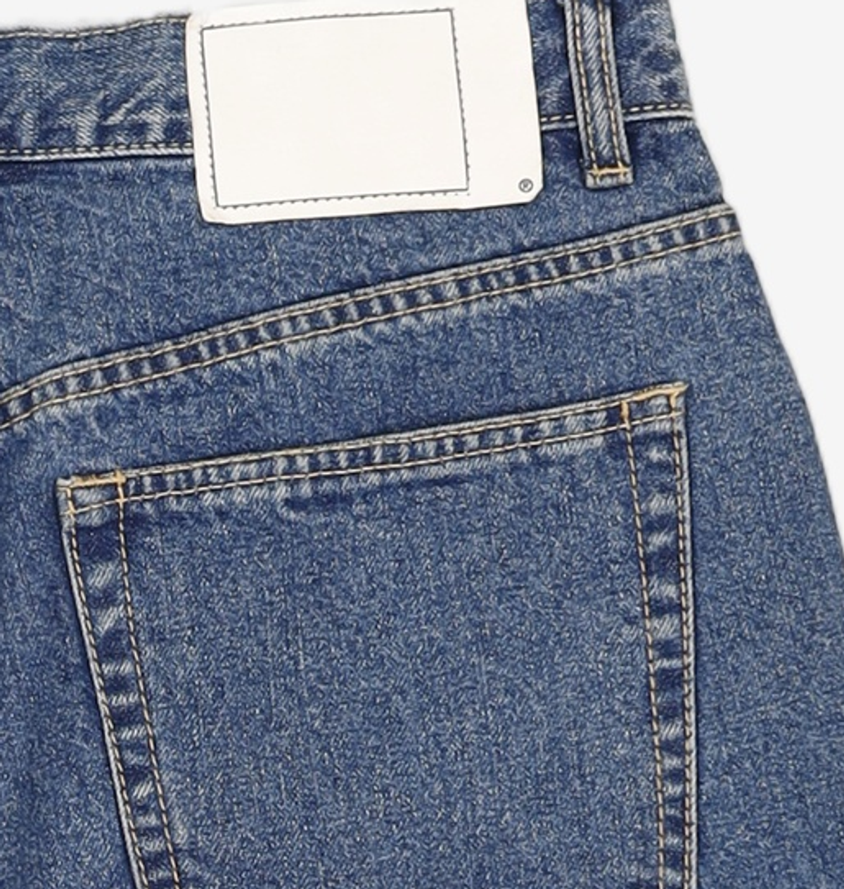 디스이즈네버댓(THISISNEVERTHAT) (SS23) Washed Denim Short - Washed Blue S