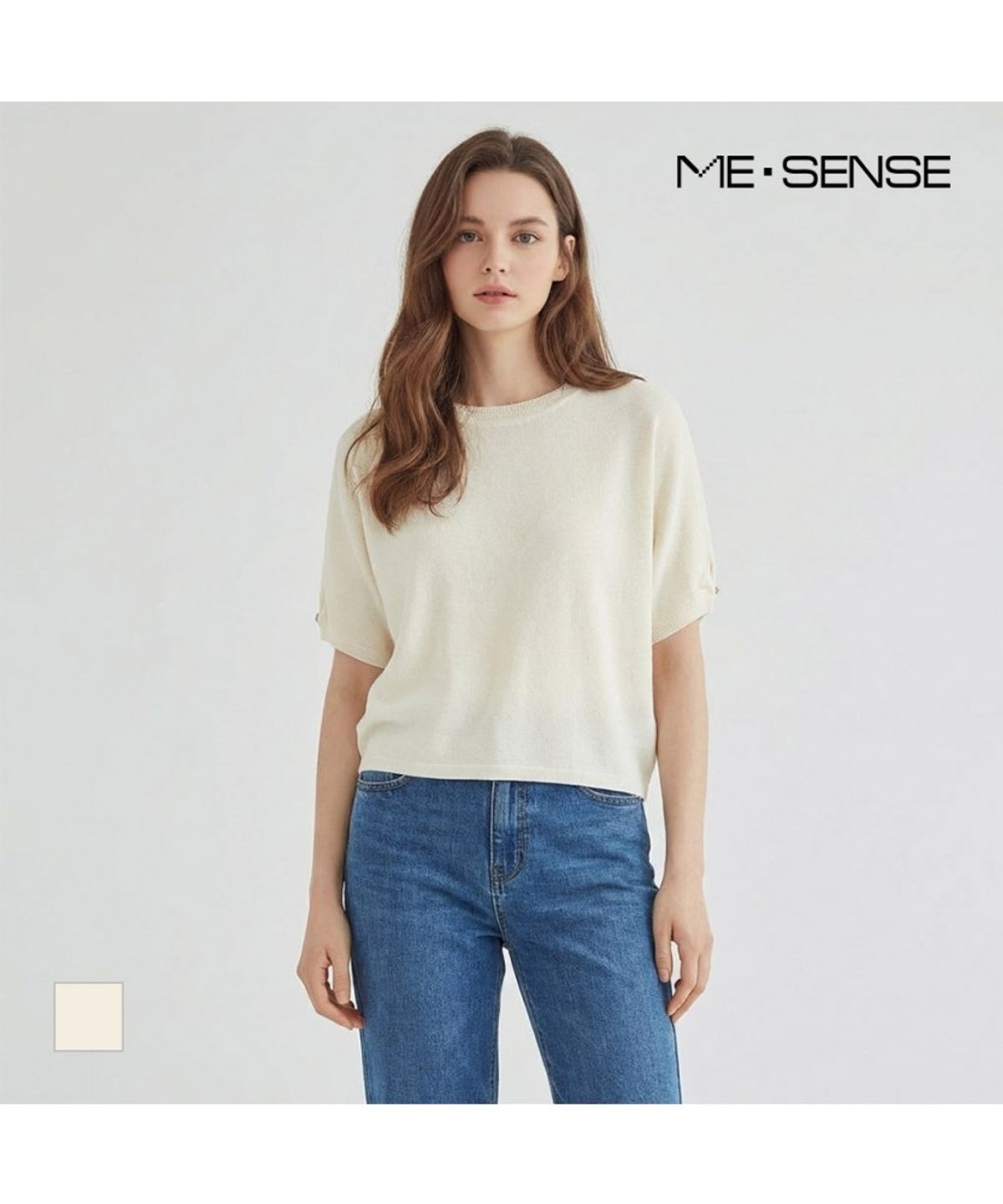 미센스(MESENSE) 가오리핏 니트_MB45KNM610Z