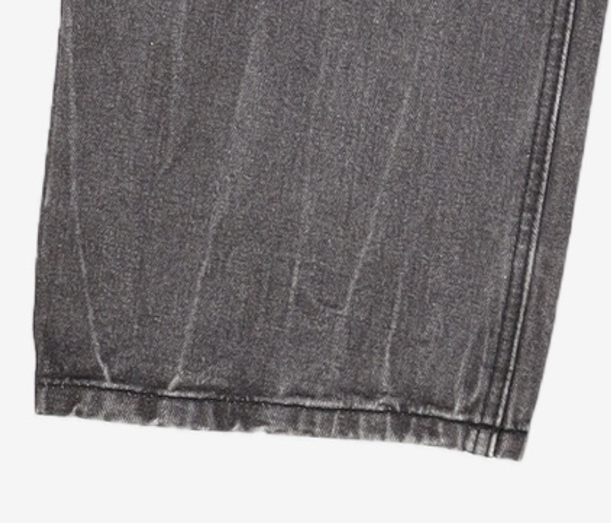 데케트(DECET) Mid Rise Wide Jeans DCPT027AshBlack 26