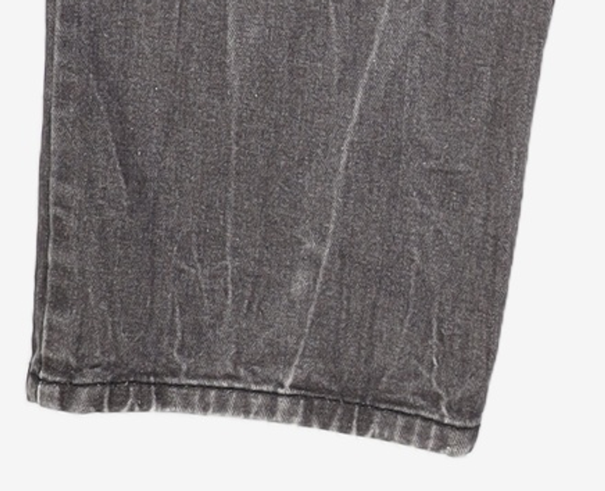 데케트(DECET) Mid Rise Wide Jeans DCPT027AshBlack 26