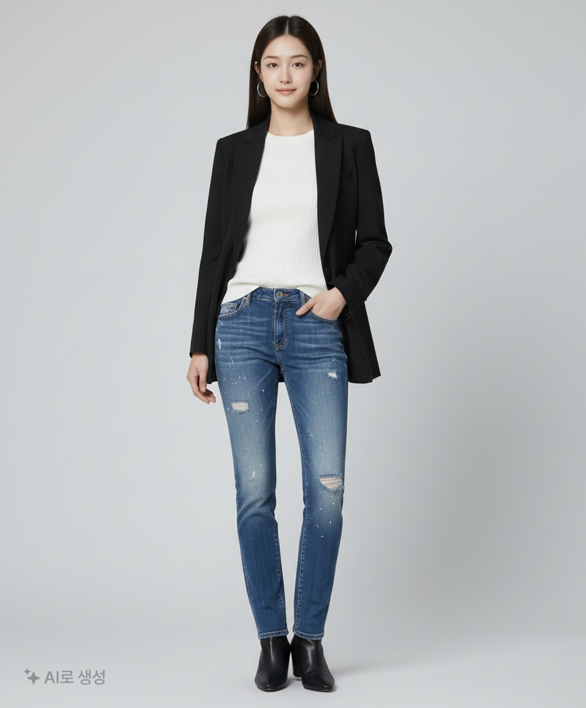 디스퀘어드2(DSQUARED2) 청/데님 팬츠 48