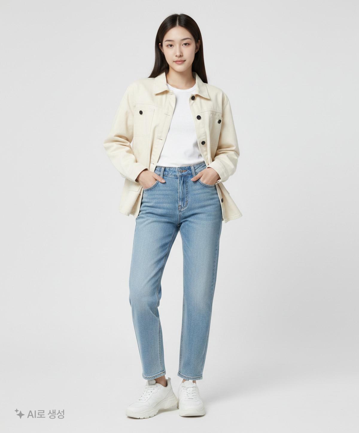 더스토리(THESTORI) 데님/트러커 재킷 L
